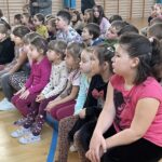 25.10.2022. Bałtów. Kampania edukacyjna dotycząca odblasków / Fot. Emilia Sitarska - Radio Kielce