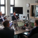 24.10.2022. Kielce. Studio Polityczne Radia Kielce / Fot. Kamil Król - Radio Kielce