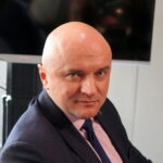 24.10.2022. Kielce. Studio Polityczne Radia Kielce. Na zdjęciu: Rafał Nowak - PiS / Fot. Kamil Król - Radio Kielce