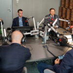 24.10.2022. Kielce. Studio Polityczne Radia Kielce / Fot. Kamil Król - Radio Kielce