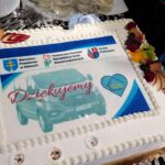 03.10.2022. Piekoszów. Przekazanie do użytku busa do przewozu mieszkańców gminy korzystających ze Środowiskowego Domu Samopomocy / Fot. Bartosz Bogucki - Radio Kielce