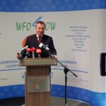 24.10.2022. Kielce. Wojewódzki Fundusz Ochrony Środowiska i Gospodarki Wodnej. Na zdjęciu: Ryszard Gliwiński - prezes WFOŚiG/ Fot. Bartosz Bogucki - Radio Kielce