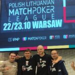 Na zdjęciu: zawodnicy zespołu Team Kielce, który został pierwszym w historii, drużynowym mistrzem ligi polsko-litewskiej, organizowanej przez Polską Federację Pokera Sportowego / Fot. Team Kielce