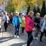18.10.2022. Pińczów. Marsz nordic walking / Fot. Marta Gajda-Kruk - Radio Kielce