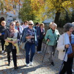 18.10.2022. Pińczów. Marsz nordic walking / Fot. Marta Gajda-Kruk - Radio Kielce