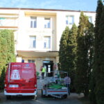 28.10.2022. Kije. Wybuch bankomatu / Fot. Marta Gajda-Kruk - Radio Kielce