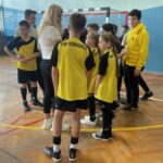 24.10.2022. Szwagrów. Gminny turniej halowej piłki nożnej, o puchar prezesa Grupy Azoty „Siarkopol ” w Grzybowie / Fot. Grażyna Szlęzak - Radio Kielce