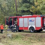 04.10.2022. Suchedniów. Ćwiczenia straży leśnej / Fot. Anna Głąb - Radio Kielce