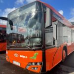 Ostrowiec Świętokrzyski. Hybrydowe autobusy Solaris / Fot. Emilia Sitarska - Radio Kielce