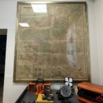 19.10.2022. Opatów. Gabinet kartografa w Domu Muzealnym / Fot. Emilia Sitarska - Radio Kielce