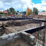 08.10.2022. Mniów. Rewitalizacja centrum miejscowości / Fot. Gmina Mniów
