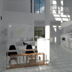 Ciekoty, „Szklany Dom”. Wizualizacja nowego wystroju