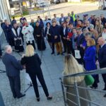 Mieszkańcy Daleszyc mogą już korzystać z wyremontowanego ratusza - Radio Kielce 17.10.2022. Daleszyce. Oficjalne otwarcie zmodernizowanego Urzędu Miasta i Gminy w Daleszycach / Fot. Marcin Marszałek - Radio Kielce