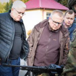 22.10.2022. Sandomierz. Wizyta pracodawców u terytorialsów. / Fot. ŚBOT