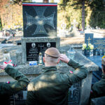 31.10.2022. Kielce. Pamięć świętokrzyskich terytorialsów. / Fot. ŚBOT