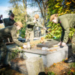 31.10.2022. Kielce. Pamięć świętokrzyskich terytorialsów. / Fot. ŚBOT