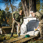 31.10.2022. Kielce. Pamięć świętokrzyskich terytorialsów. / Fot. ŚBOT