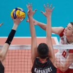 Gdańsk. 01.10.2022. Gdańsk. Mistrzostwa Świata siatkarek. Mecz Polska - Turcja. / Fot. Adam Warżawa - PAP