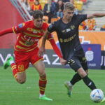 02.10.2022. Białystok. Mecz 11. kolejki PKO BP Ekstraklasy: Korona Kielce - Jagiellonia Białystok. / Fot. Artur Reszko - PAP