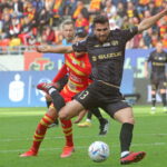 02.10.2022. Białystok. Mecz 11. kolejki PKO BP Ekstraklasy: Korona Kielce - Jagiellonia Białystok. / Fot. Artur Reszko - PAP