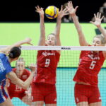 11.10.2022. Gliwice. Meczu ćwierćfinały Mistrzostw Świata siatkarek Polska - Serbia. / Tomasz Wiktor - PAP