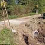 Budowa przepustu w Kazimierzy Wielkiej / Fot. Łukasz Maderak