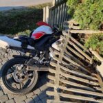 07.10.2022. Brzechów. Wypadek motocyklisty / Fot. KMP Kielce