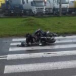 30.10.2022. Bodzentyn. Wypadek / Fot. Kielce i Okolice Wypadki i Kolizje - Facebook