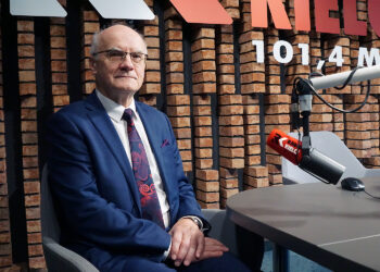 Profesor Stanisław Głuszek - rektor Uniwersytetu Jana Kochanowskiego w Kielcach / Fot. Robert Felczak - Radio Kielce