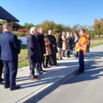 13.10.2022. Chęciny. Otwarcie nowych dróg. / Fot. Bartosz Bogucki - Radio Kielce