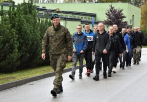 03.10.2022. Kielce. Bukówka. CPdMZ. Szkolenie w ramach dobrowolnej zasadniczej służby wojskowej / Fot. CPdMZ