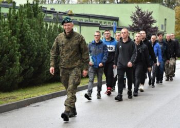 03.10.2022. Kielce. Bukówka. CPdMZ. Szkolenie w ramach dobrowolnej zasadniczej służby wojskowej / Fot. CPdMZ