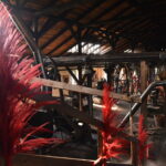 23.10.2022. Maleniec. Floryści przyozdobili maszyny. / Fot. Magdalena Galas-Klusek - Radio Kielce