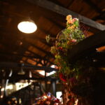 23.10.2022. Maleniec. Floryści przyozdobili maszyny. / Fot. Magdalena Galas-Klusek - Radio Kielce