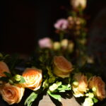 23.10.2022. Maleniec. Floryści przyozdobili maszyny. / Fot. Magdalena Galas-Klusek - Radio Kielce