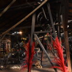 23.10.2022. Maleniec. Floryści przyozdobili maszyny. / Fot. Magdalena Galas-Klusek - Radio Kielce