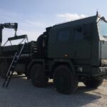 14.10.2022. Toruń. Sprawdzanie elementów pierwszej z dwóch baterii Patriot kupionych przez Polskę. / Fot. MON