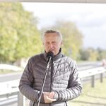 03.10.2022. Jacentów. Podpisanie „Programu inwestycji dla obwodnicy Ostrowca Świętokrzyskiego (DK9 Rudka – Jacentów)”. Na zdjęciu: Zbigniew Koniusz - wojewoda świętokrzyski / Fot. Jarosław Kubalski - Radio Kielce