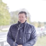 03.10.2022. Jacentów. Podpisanie „Programu inwestycji dla obwodnicy Ostrowca Świętokrzyskiego (DK9 Rudka – Jacentów)”. Na zdjęciu: Zbigniew Duda - radny powiatu ostrowieckiego/ Fot. Jarosław Kubalski - Radio Kielce