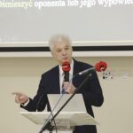 07.10.2022. Cedzyna. Konferencja naukowa „Edukacja Medialna - co oznacza?”. Na zdjęciu: prof. Jan Franciszek Jacko / Fot. Jarosław Kubalski - Radio Kielce