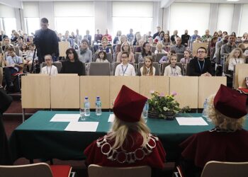 22.10.2022. Kielce. Inauguracja Uniwersytetu Dziecięcego Uniwersytetu Jana Kochanowskiego . Fot. Jarosław Kubalski - Radio Kielce