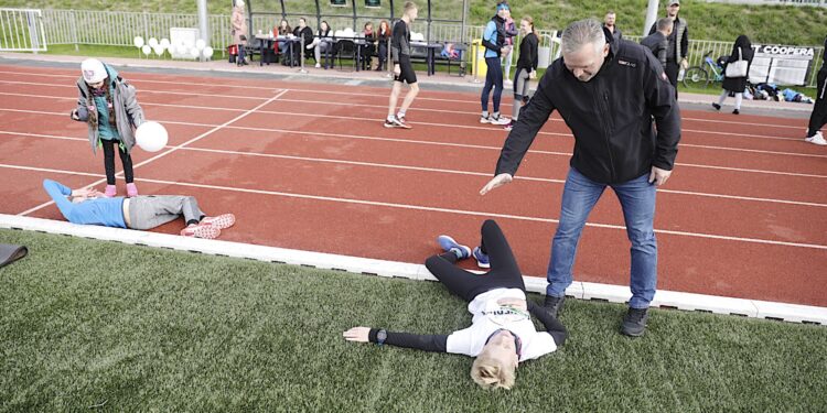 22.10.2022. Kielce. Akcja „Ogólnopolski Test Coopera dla Wszystkich” / Fot. Jarosław Kubalski - Radio Kielce