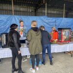 22.10.2022. Łoniów. Akcja charytatywna „Szafowanie". / Fot. Grażyna Szlęzak - Radio Kielce