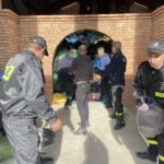 22.10.2022. Łoniów. Akcja charytatywna „Szafowanie". / Fot. Grażyna Szlęzak - Radio Kielce