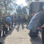 22.10.2022. Łoniów. Akcja charytatywna „Szafowanie". / Fot. Grażyna Szlęzak - Radio Kielce