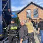 22.10.2022. Łoniów. Akcja charytatywna „Szafowanie". / Fot. Grażyna Szlęzak - Radio Kielce