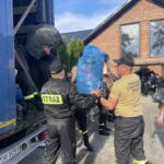 22.10.2022. Łoniów. Akcja charytatywna „Szafowanie". / Fot. Grażyna Szlęzak - Radio Kielce