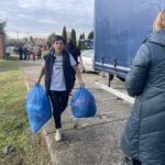 22.10.2022. Łoniów. Akcja charytatywna „Szafowanie". / Fot. Grażyna Szlęzak - Radio Kielce