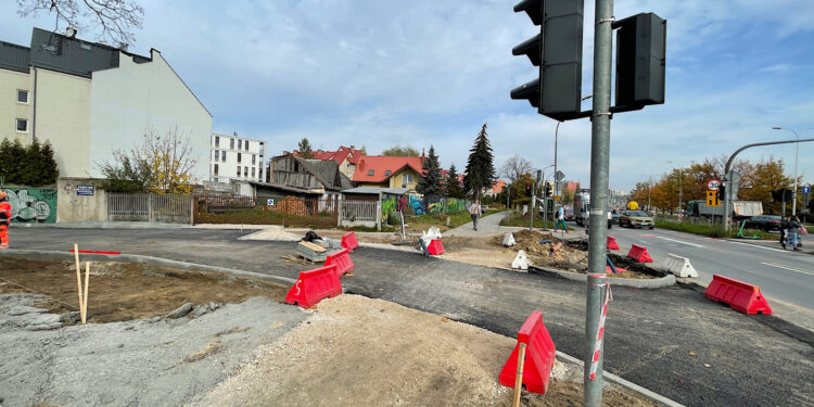 24.10.2022. Kielce. Przebudowa ulicy Niskiej / Fot. Wiktor Taszłow