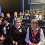 23.10.2022. Staszów. Spotkanie z wiceminister Anną Krupką. / Fot. Grażyna Szlęzak - Radio Kielce